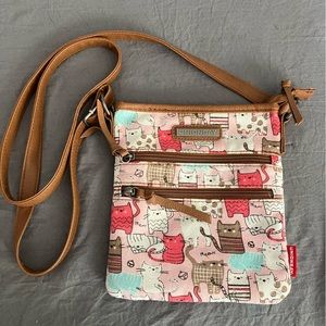 UnionBay Cat Print Purse